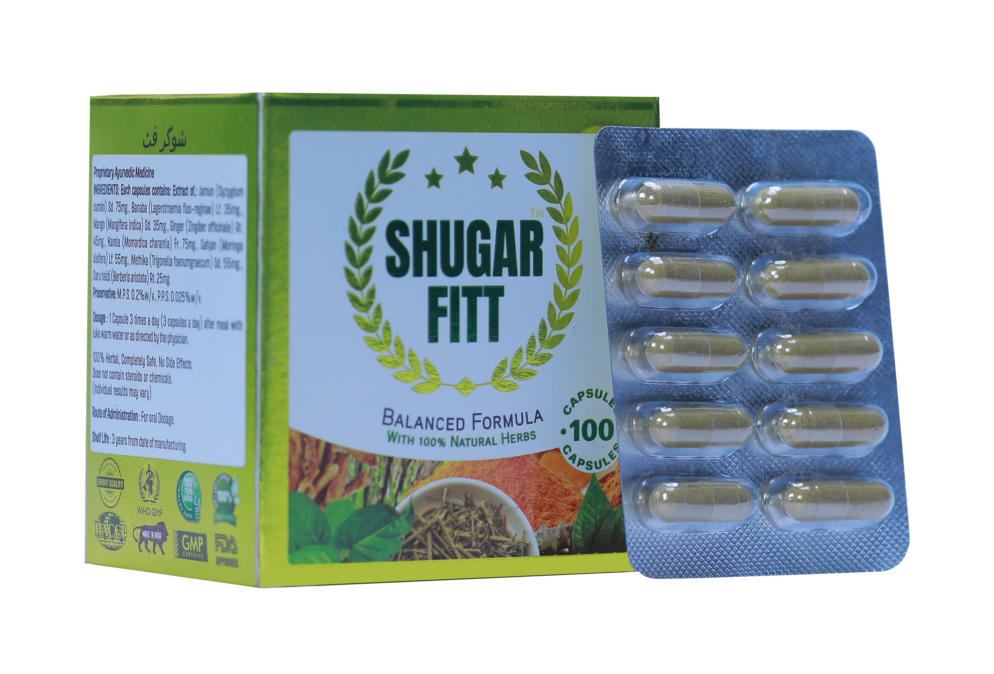 Shugarfitt - Diabetes Management Tablets